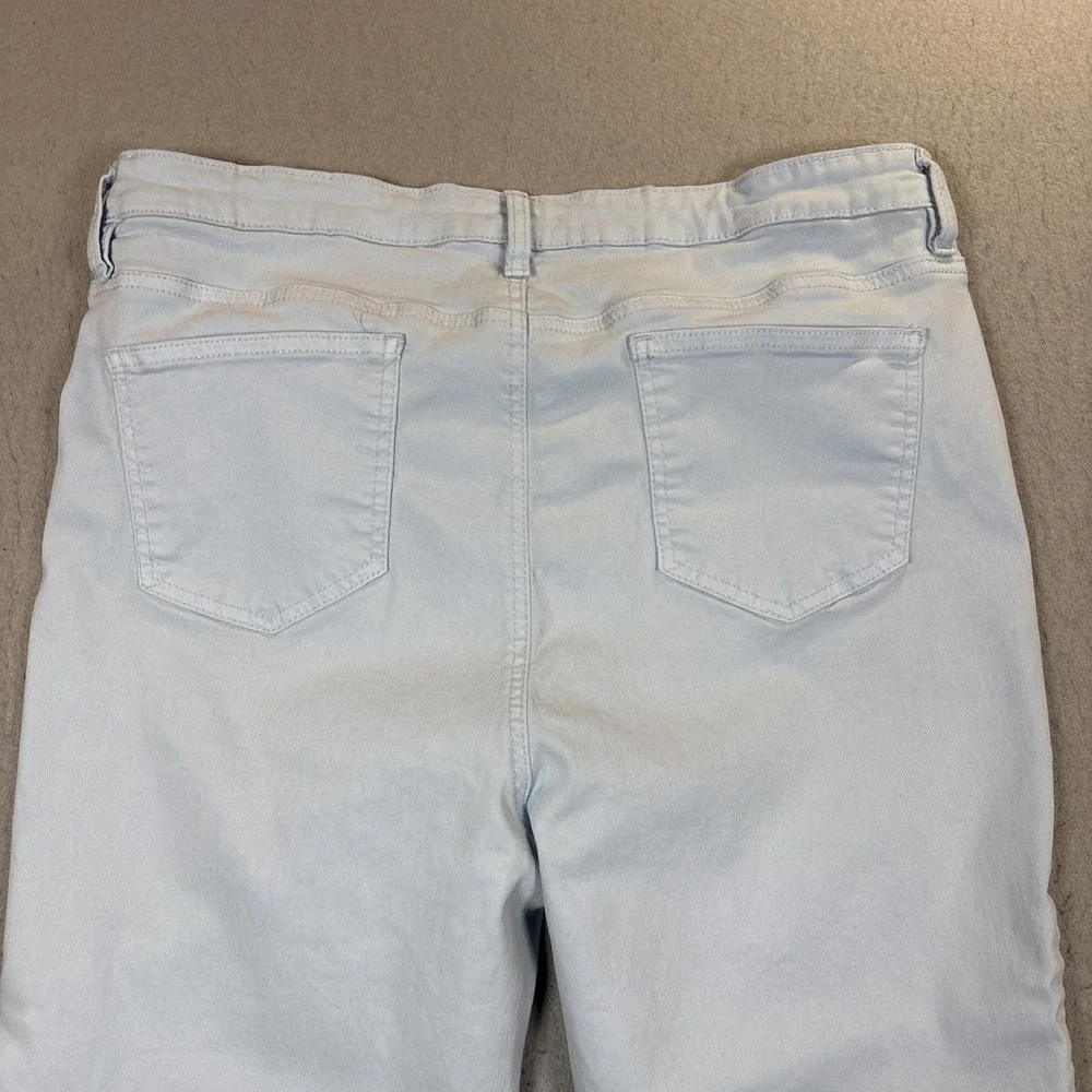 Buffalo David Bitton Jeans Havana High Rise Soft Stretch Ankle Skinny Blue 16/36
